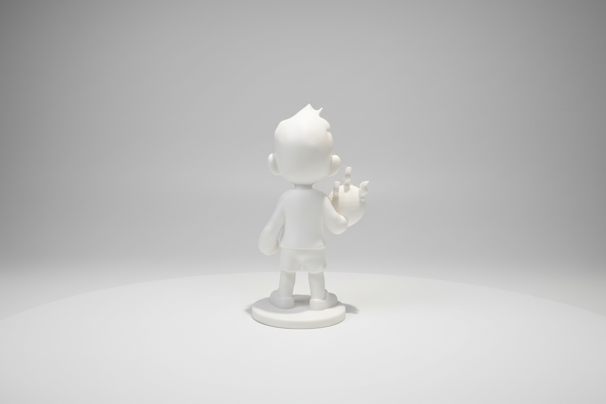 Little Supers - Night-Storm - 3D Paintable Model