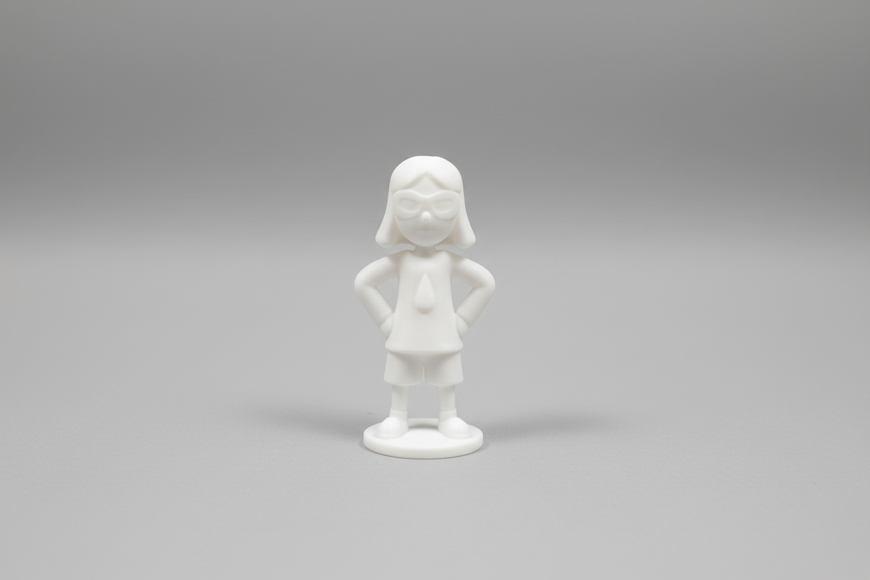 Little Supers - Oceania - 3D Paintable Model