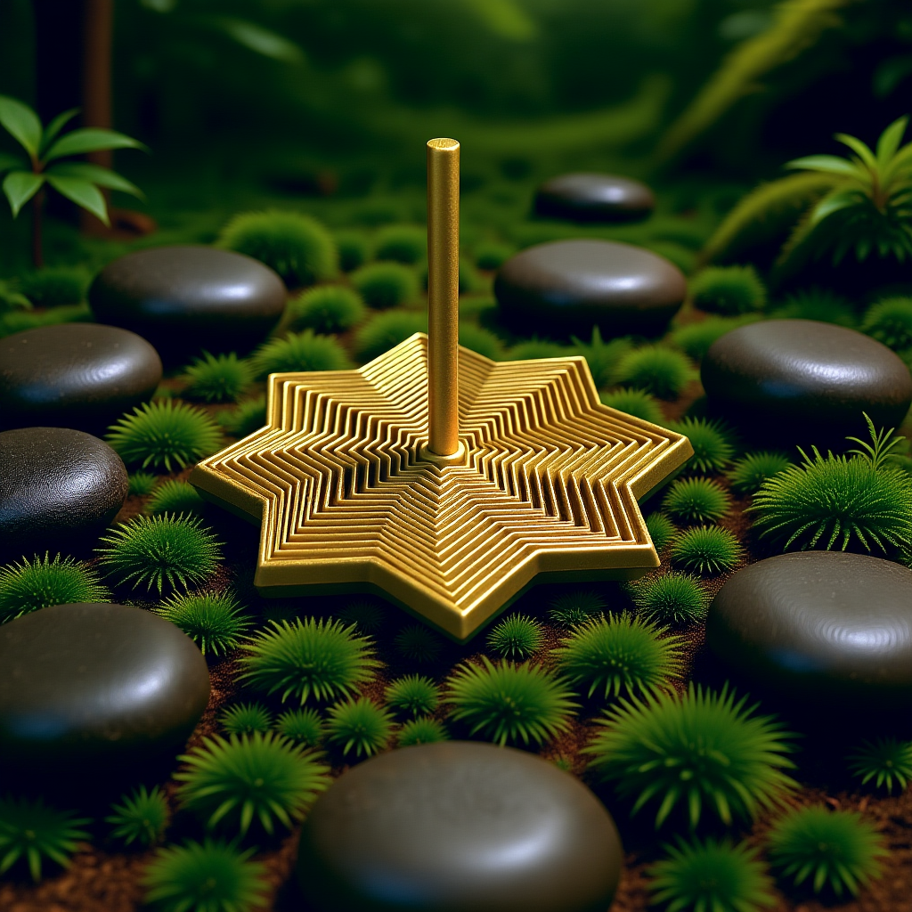 Star Fidget with Handle