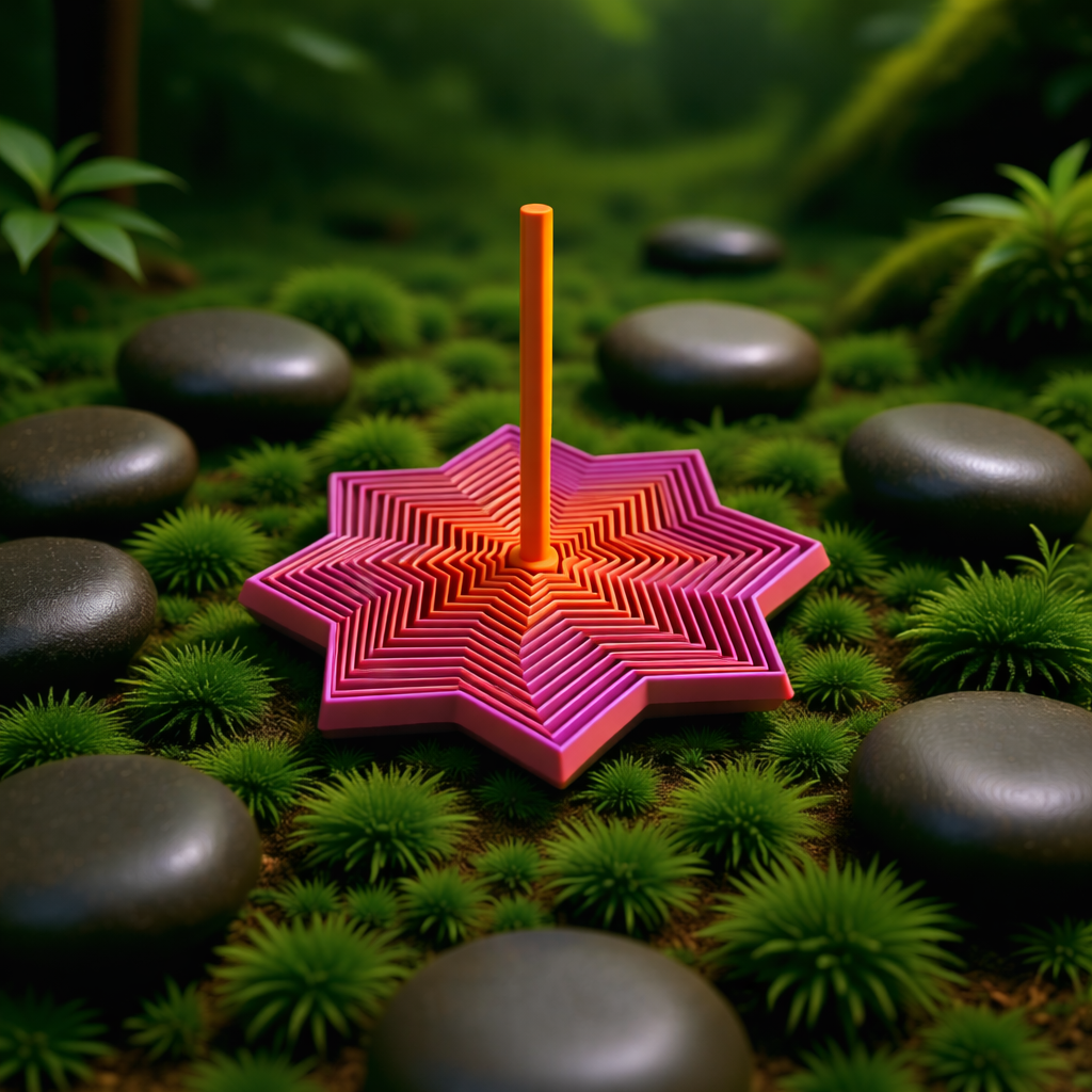 Star Fidget with Handle