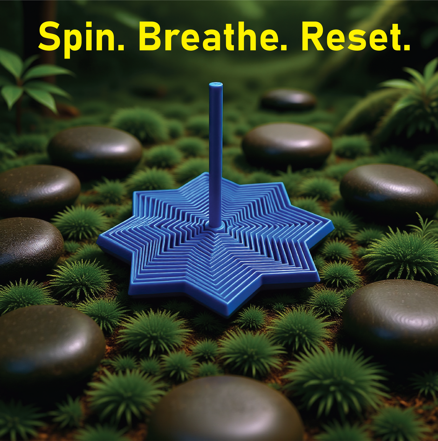 Star Fidget with Handle