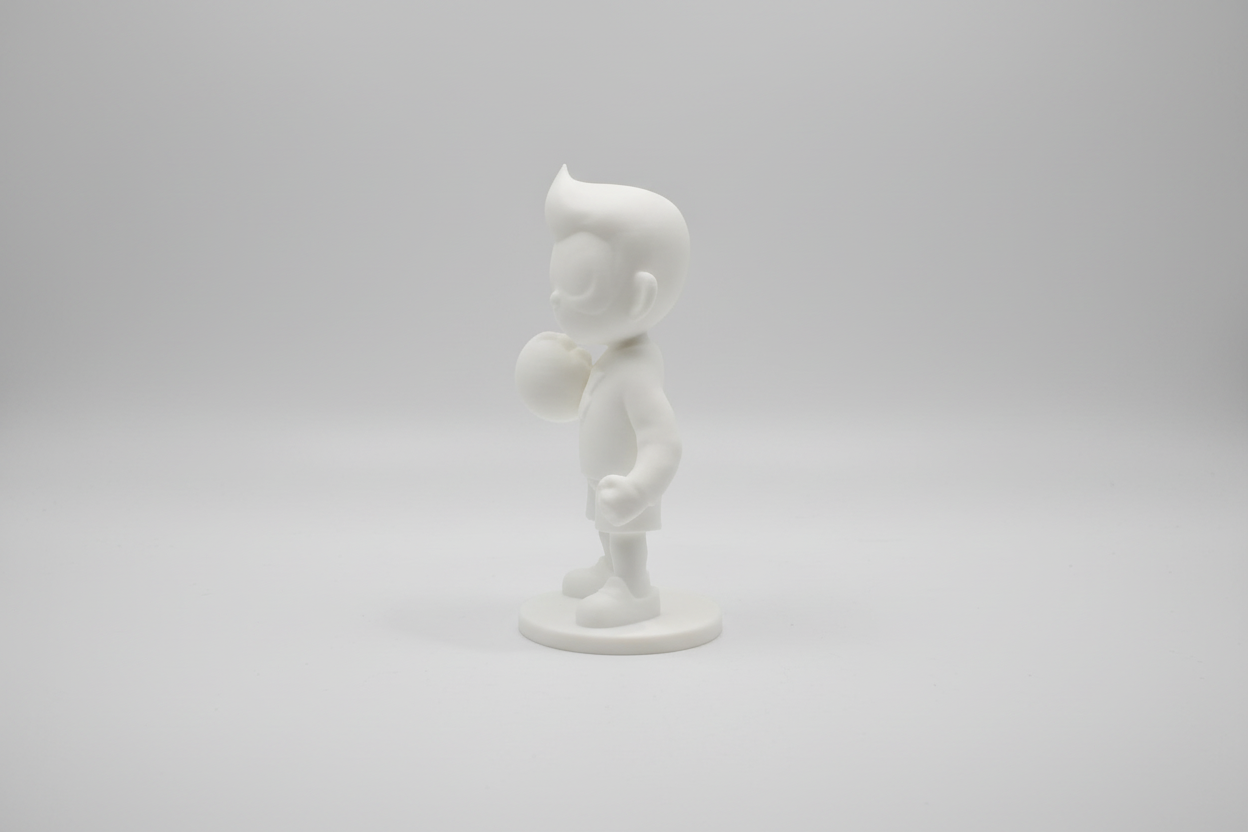 Little Supers - Night-Storm - 3D Paintable Model